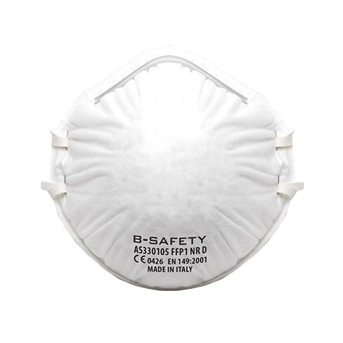 pure breath Atemschutzmaske, Schutzstufe FFP1 / ohne Ausatemfilter / Menge 10 Stück