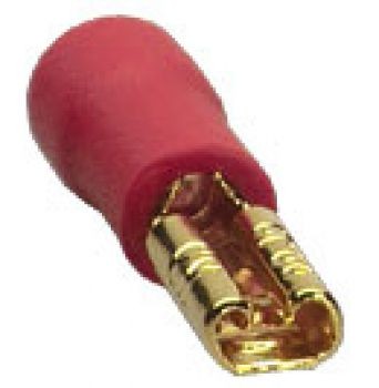 Sinuslive FS 2.8-1.5 mm Flachstecker vergoldet (10 Stück) im Beutel Flachstecker 24-Karat vergoldet und isoliert