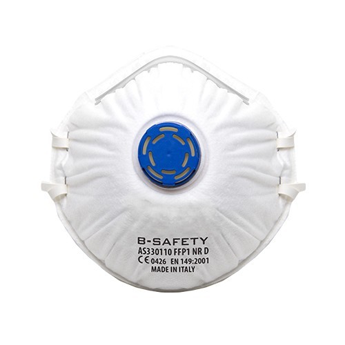 pure breath Atemschutzmaske, mit Ausatemventil / Schutzstufe FFP1 / Menge 10 Stück