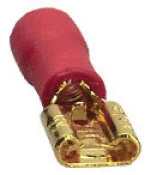 Sinuslive FS 4.8-1.5 mm Flachstecker vergoldet (10 Stück) im Beutel Flachstecker 24-Karat vergoldet und isoliert
