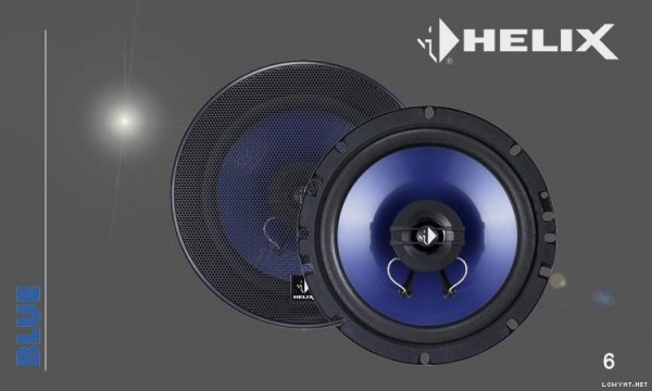 Helix Blue 6 Koaxial / 2-Wegesystem Lautsprecher 16,5 cm / Paar
